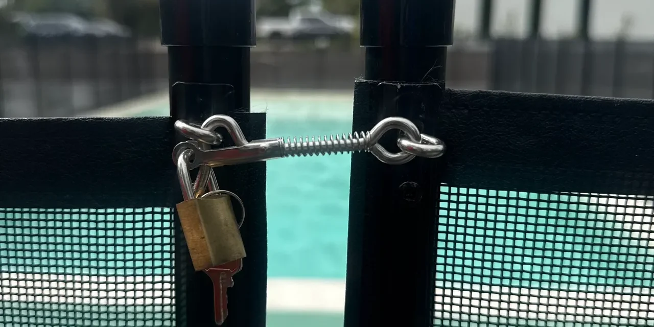 pool fence is like a door pool fence is like a door