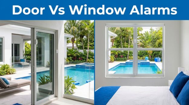 Florida Pool Home Alarms Door Alarms vs Window Alarms for Florida Pool Homes