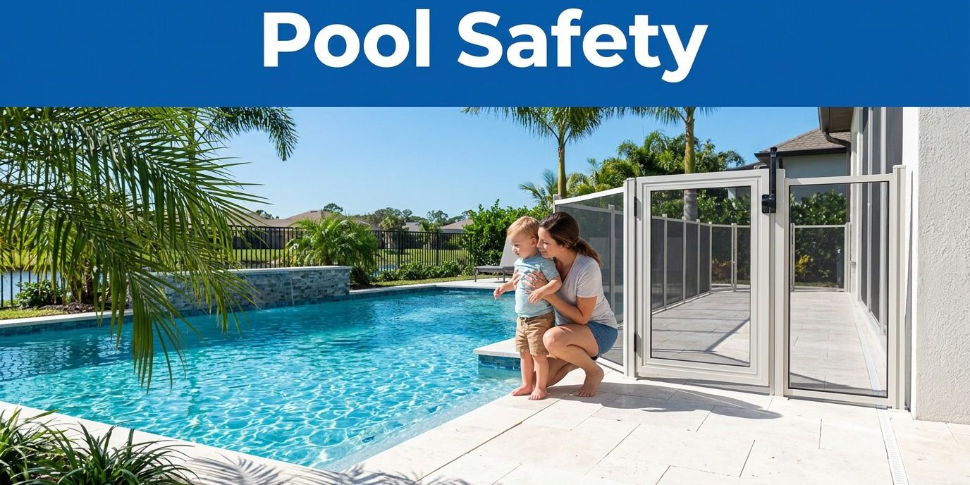 Backyard Pool Safety Gate Pool Safety Checklist for New Parents in SWFL