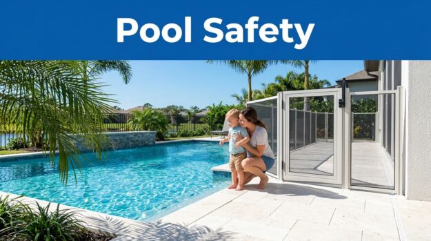 Backyard Pool Safety Gate Pool Safety Checklist for New Parents in SWFL