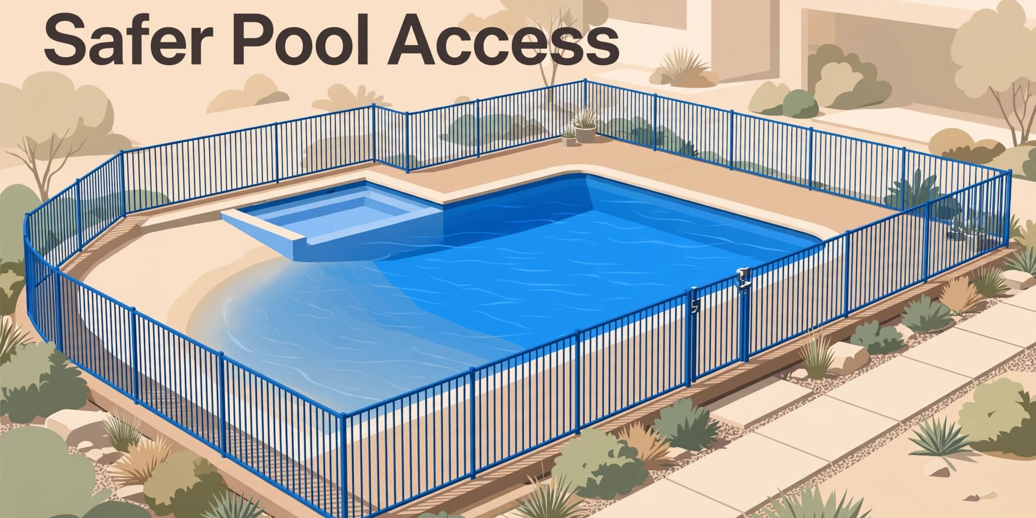 Featured Zero Entry Pool Barrier Planning For Safer Backyar zero-entry pool barrier