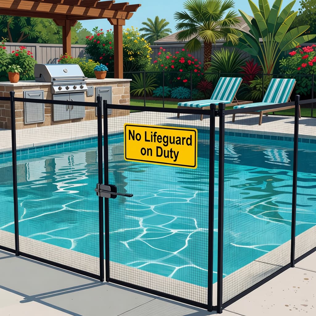 Pool Fence of SWFL (941) 500-9484 https://poolfenceswfl.com/ vacation rental pool safety
