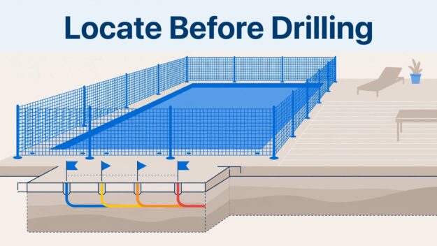 Featured Locate Underground Utilities Before Pool Fence Anc locate underground utilities